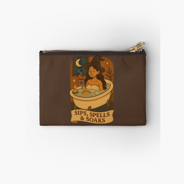 Item preview, Spirits, Spells & Soaps – Magical Bath Illustration designed and sold by WitchPrint.