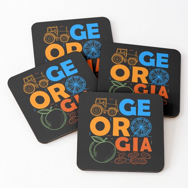 Artikelvorschau, Georgia Souvenir Männer Georgia Pfirsiche Geschenk Georgia entworfen und verkauft von DSWShirts.