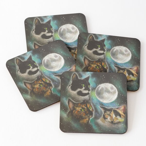 Item preview, 3 Cat Moon designed and sold by Camucia.