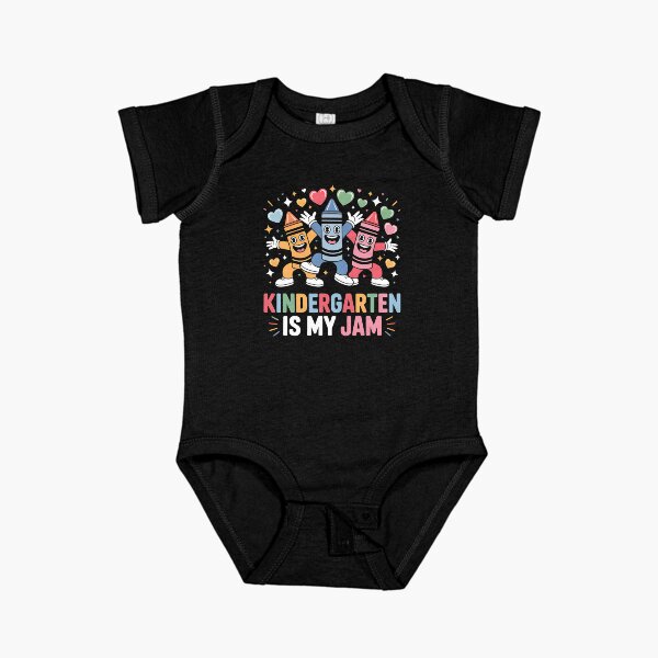 Item preview, Kindergarten Is My Jam - Dancing Crayons Colorful Back to School  designed and sold by holly-renee.
