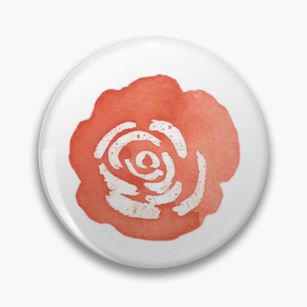 Artikelvorschau, Leuchtend rote Rose entworfen und verkauft von AcornDesign.
