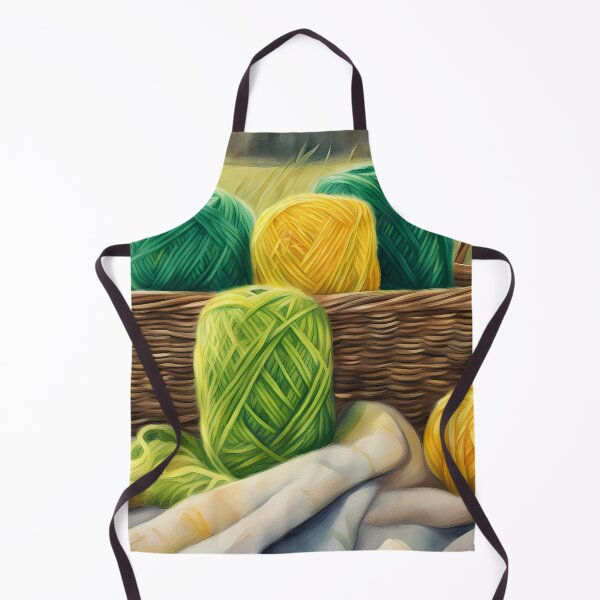 Item preview, Yarn Basket on Meadow designed and sold by CalmnessbyChoice.