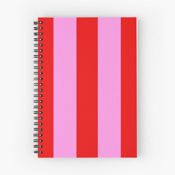 Item preview, Pink and Red Tropical Wide Vertical Stripes designed and sold by Feeling Artsy.