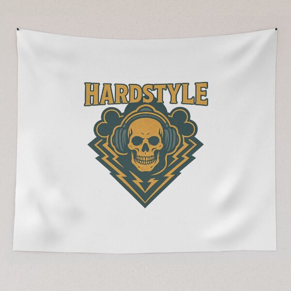 Item preview, Hardstyle skull designed and sold by DasSelbstgemachte.
