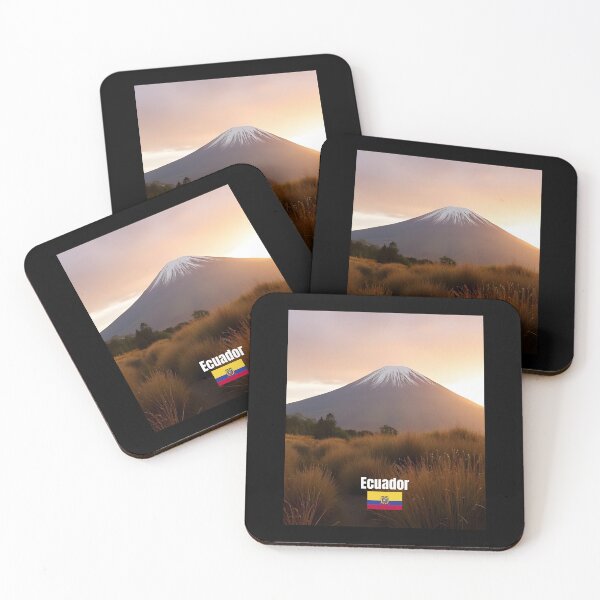 Item preview, Ecuador volcano at sunrise  designed and sold by Tienda-Vane.