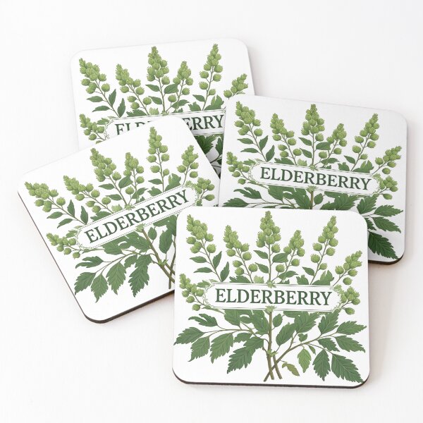 Item preview, Elderberry Botanical Illustration – Nature’s Wild Beauty designed and sold by PolarisInk.