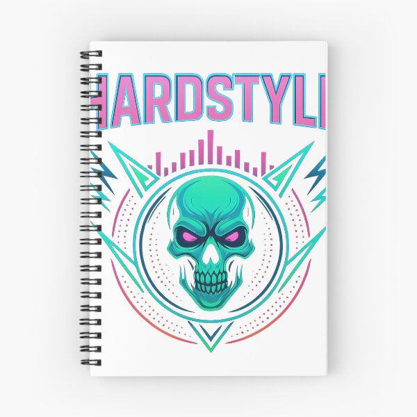 Item preview, Hardstyle Neon Skull designed and sold by DasSelbstgemachte.
