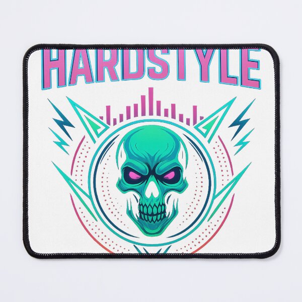Item preview, Hardstyle Neon Skull designed and sold by DasSelbstgemachte.
