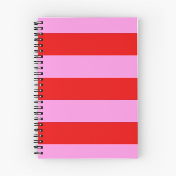 Item preview, Pink and Red Tropical Wide Horizontal Stripes designed and sold by Feeling Artsy.