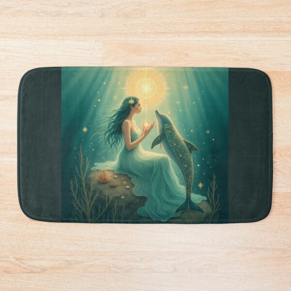 Item preview, The Maiden and the Dolphin of Light designed and sold by 	aluzia.design.