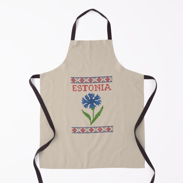 Item preview, Estonia Cornflower – Folk Embroidery National Flower Design designed and sold by Planthem.