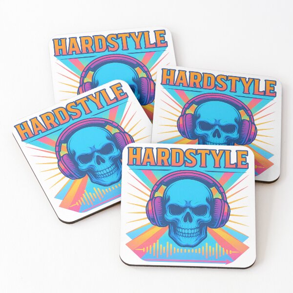 Item preview, Hardstyle skull with headphones designed and sold by DasSelbstgemachte.