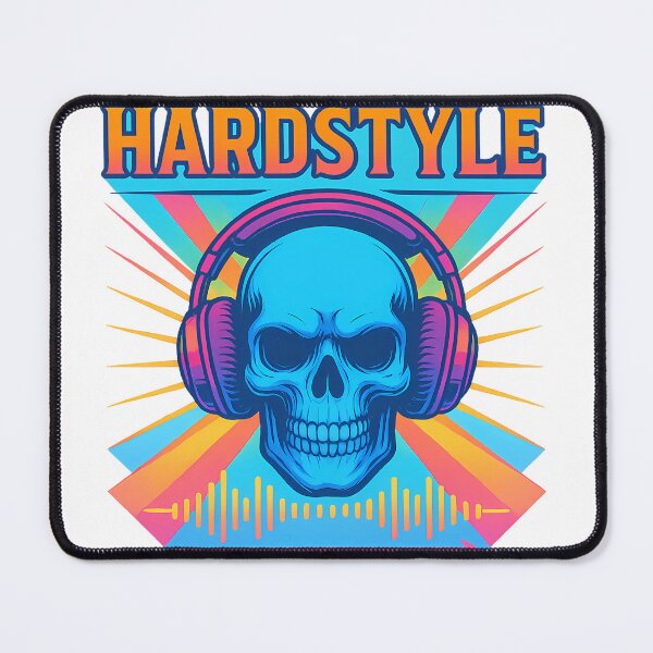 Item preview, Hardstyle skull with headphones designed and sold by DasSelbstgemachte.