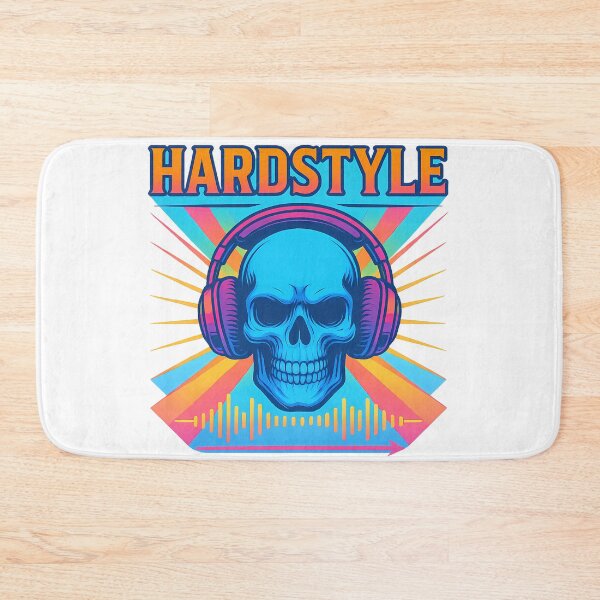 Item preview, Hardstyle skull with headphones designed and sold by DasSelbstgemachte.