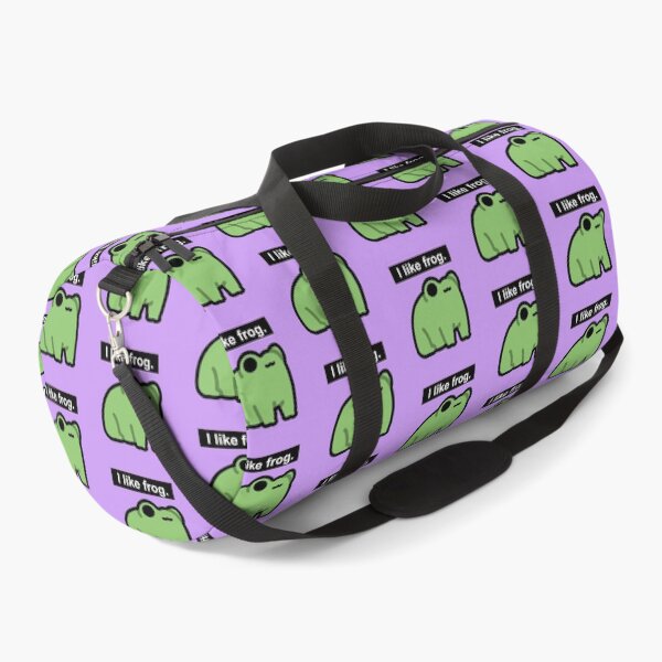 Item preview, PurpleI Like Frog – Minimalist Frog Meme designed and sold by Heavenly-Cloudz.