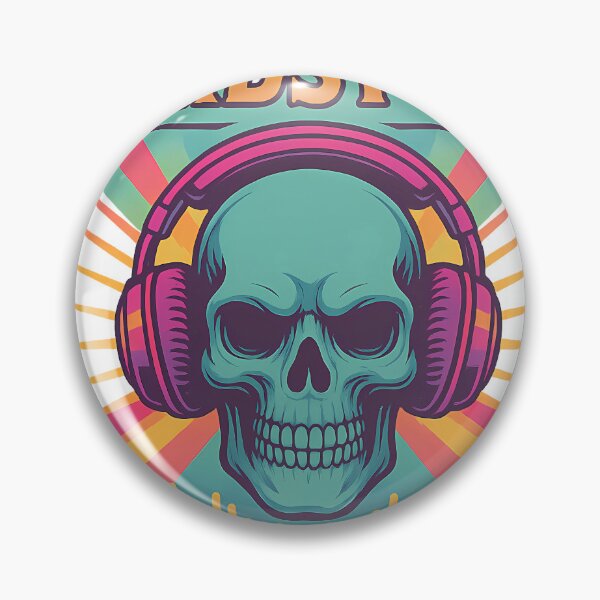 Item preview, Hardstyle skull with headphones designed and sold by DasSelbstgemachte.