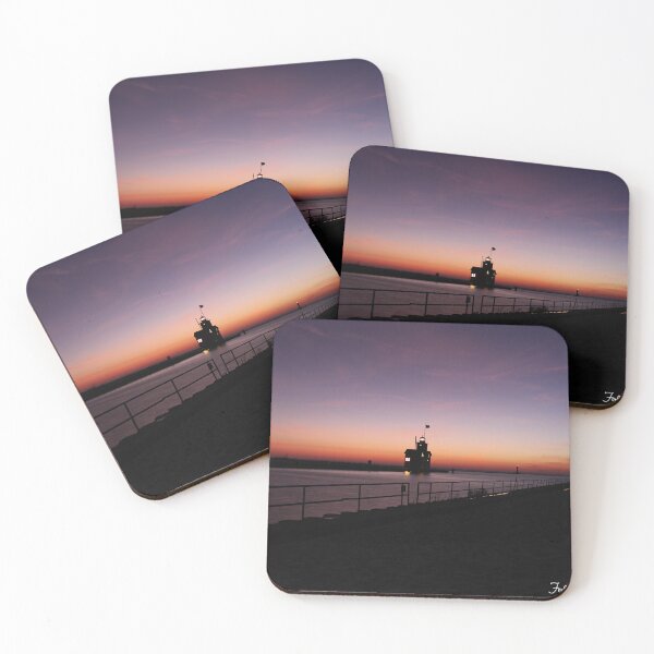 Item preview, BIG RED Holland’s Historic Lighthouse Sunset designed and sold by GentleHearts.