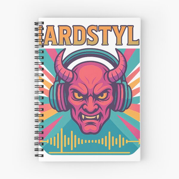 Item preview, Devil with headphones designed and sold by DasSelbstgemachte.