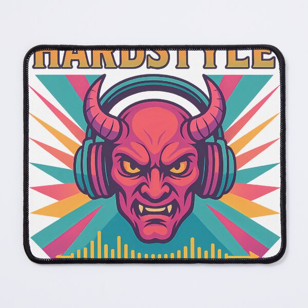 Item preview, Devil with headphones designed and sold by DasSelbstgemachte.