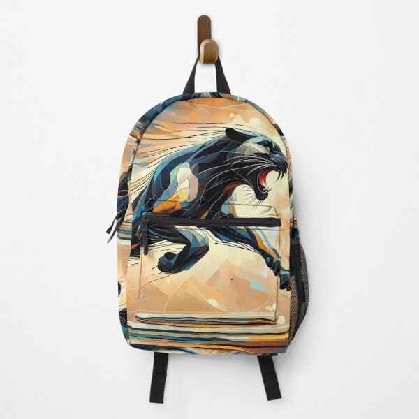 Item preview, Geometric Panther in Motion designed and sold by DreamMandalas.