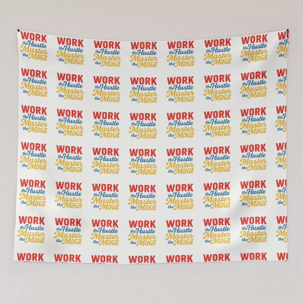 Item preview, Work the Hustle – Bold Motivation for Go-Getters designed and sold by FailFWD.