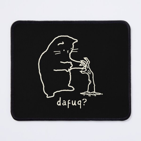 Item preview, Dafuq? Cat and zombie hand designed and sold by FatBirdie.