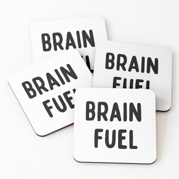 Item preview, Brain Fuel | Funny Coffee Quote Design designed and sold by dadnladdesigns.