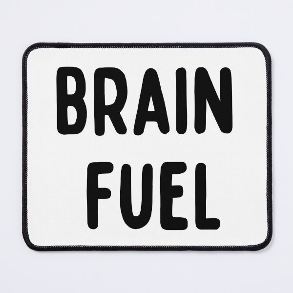 Item preview, Brain Fuel | Funny Coffee Quote Design designed and sold by dadnladdesigns.