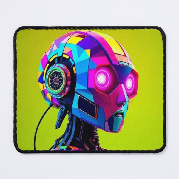Item preview, Colorful geometric robot  designed and sold by Dogandesighn.
