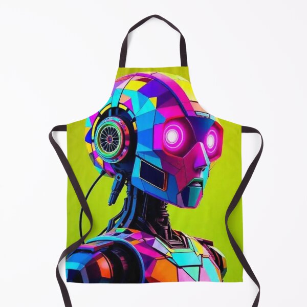 Item preview, Colorful geometric robot designed and sold by Dogandesighn.