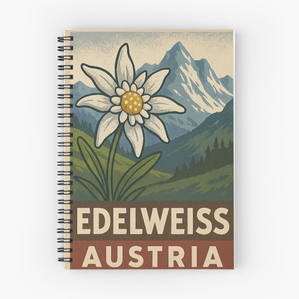Item preview, Austria Edelweiss – Vintage Alpine National Flower designed and sold by Planthem.