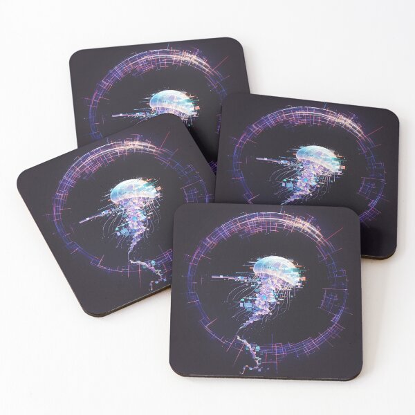 Item preview, Digital Ocean Jellyfish designed and sold by Christian Weiss.