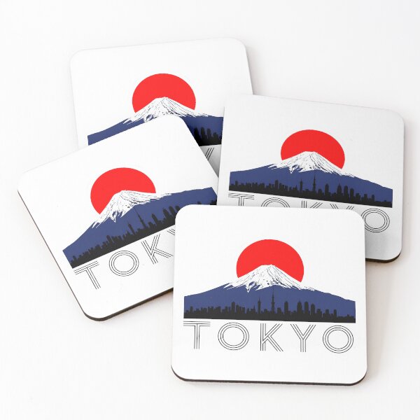 Item preview, Tokyo & Mount Fuji: A Powerful and Symbolic Japan Artwork designed and sold by Digital Dreams Arts.