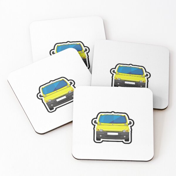 Item preview, Yellow - Lime Fiat Multipla designed and sold by icgraphicdesign.