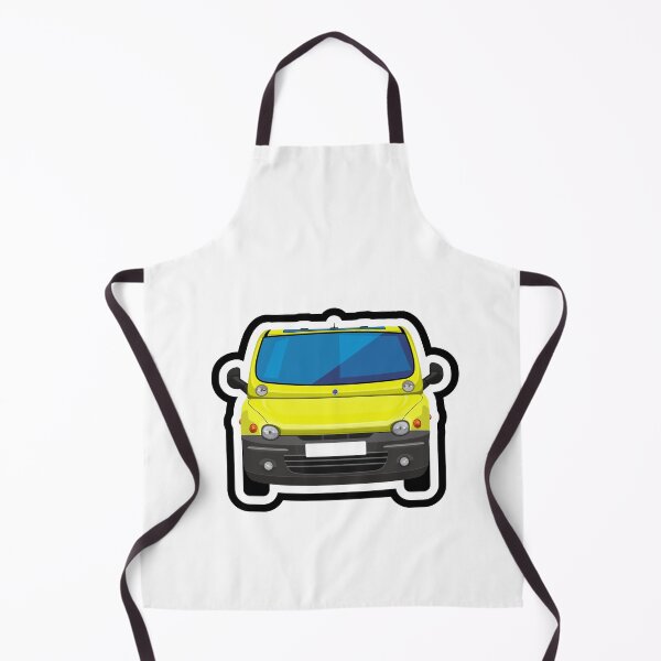 Item preview, Yellow - Lime Fiat Multipla designed and sold by icgraphicdesign.