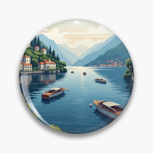 Item preview, Lake Como - Italy (Country Collection) designed and sold by HeartbeatPrint.