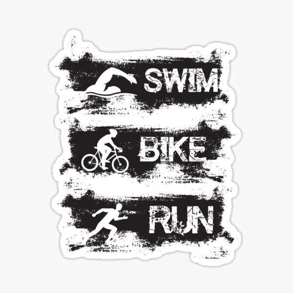 Item preview, Triathlon - Swim Bike Run Triathlete designed and sold by overstyle.