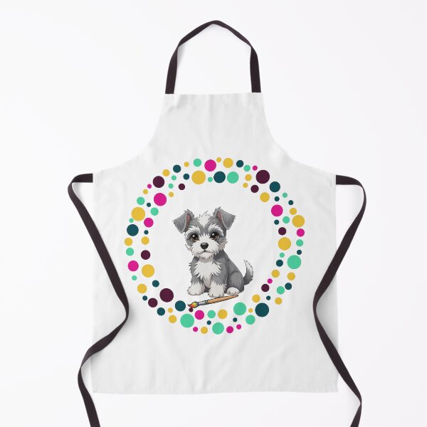 Artikelvorschau, Dot Day Cesky Terrier | Bunte Hundekunst für Lehrer, Schüler und Hundeliebhaber entworfen und verkauft von The Real Life Symphony.