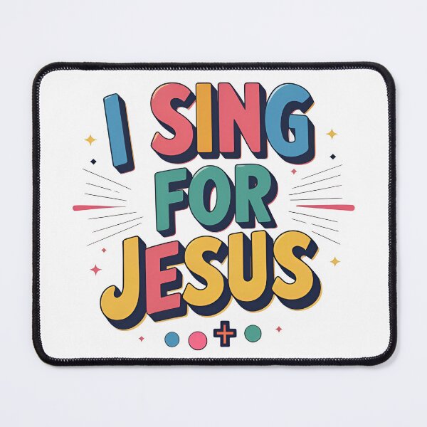 Item preview, Worship Singer - I Sing For Jesus designed and sold by I-wanna-T-shirt.