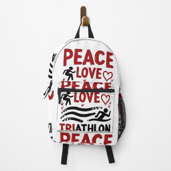 Item preview, Peace, Love, Triathlon – Swim, Bike, Run Lifestyle Design designed and sold by Triathlongram.