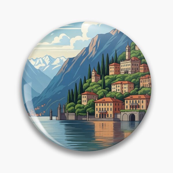 Item preview, Lake Como - Italy (Country Collection) designed and sold by HeartbeatPrint.