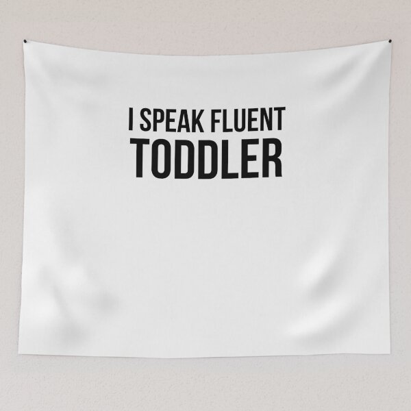 Item preview, I Speak Fluent Toddler funny Daycare worker Teacher joke designed and sold by snowry.