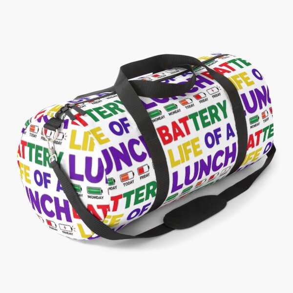 Item preview, Battery Life Of A School Lunch Lady, Funny, Cafeteria designed and sold by Teetreasure2.
