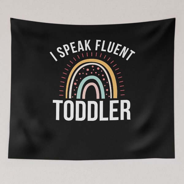 Item preview, Funny Pre-k teacher I Speak Fluent Toddler Daycare worker designed and sold by snowry.