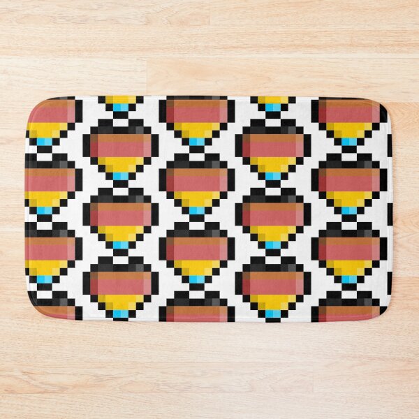 Item preview, Polygender Pixel Heart Pride Flag designed and sold by HarveyHandcraftsandDesigns.