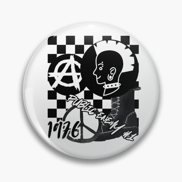 Item preview, 1976 punk public enemy number one designed and sold by aledfychan.