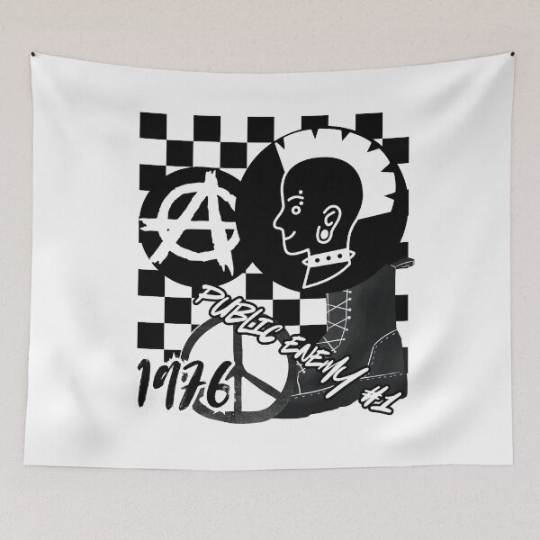 Item preview, 1976 punk public enemy number one designed and sold by aledfychan.