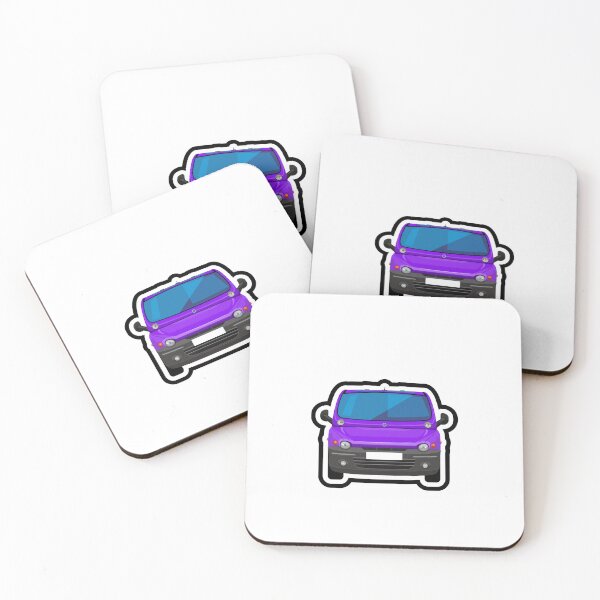 Item preview, Purple - Fiat Multipla designed and sold by icgraphicdesign.