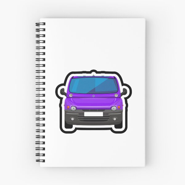 Item preview, Purple - Fiat Multipla designed and sold by icgraphicdesign.