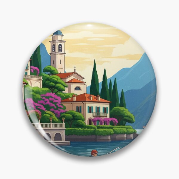 Item preview, Lake Como - Italy (Country Collection) designed and sold by HeartbeatPrint.